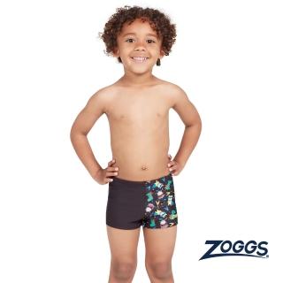 【Zoggs】幼童《童趣搖滾夢》四角泳褲(游泳/海邊/玩水/戲水/小童/男童/卡通/圖/可愛/泳衣)