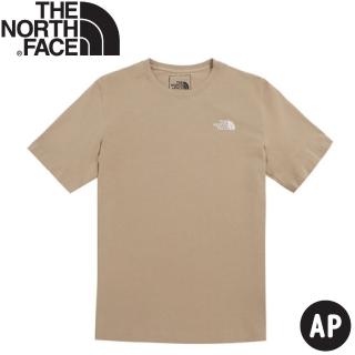 【The North Face】男女款 短袖上衣AP《山楂樹卡其》4U9I/短T/休閒短袖/T恤(悠遊山水)