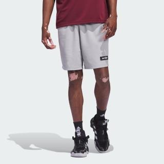 【adidas 愛迪達】LGD Shorts 男 短褲 籃球褲 運動 球褲 吸濕排汗 透氣 中腰 愛迪達 淺灰(IL2279)