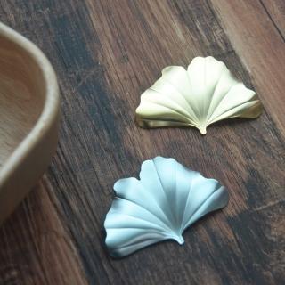 【SALUS】日本製 銀杏筷架-金色(餐具 廚具 不鏽鋼 日本餐具 下午茶 茶具 烘焙 甜點 咖啡 咖啡器具)