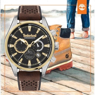 【Timberland】天柏嵐 Aldridge系列 三眼休閒運動 時尚腕錶-46mm(TDWGC2102402)