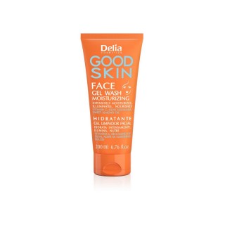 【波蘭 Delia】C+角鯊烷保濕洗臉凝膠 大容量 200ml(深層清潔 保濕亮麗)