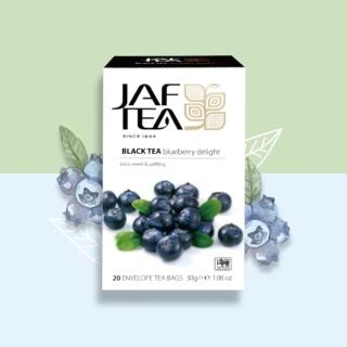 【JAF TEA】雀躍藍莓 20入/盒(果香紅茶保鮮茶包系列)