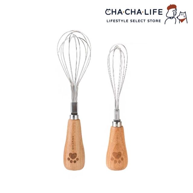 【CHA-CHA-LIFE】可立式 不鏽鋼打蛋器(2種尺寸)