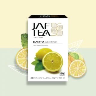 【JAF TEA】陽光檸檬 20入/盒(果香紅茶保鮮茶包系列)