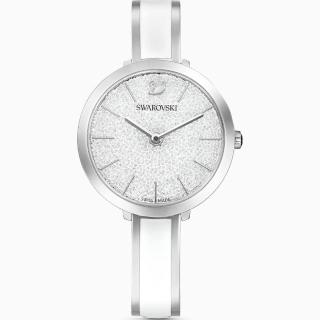 【SWAROVSKI 施華洛世奇】CRYSTALLINE DELIGHT 北極星時尚手錶-32mm(5580537)