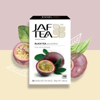 【JAF TEA】香甜百香果 20入/盒(果香紅茶保鮮茶包系列)