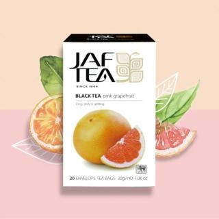 【JAF TEA】粉紅葡萄柚 20入/盒(果香紅茶保鮮茶包系列)