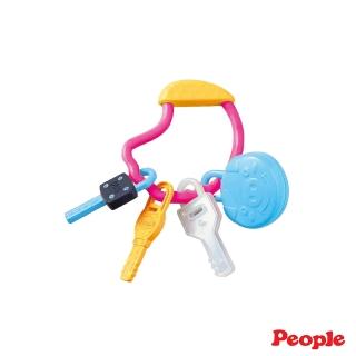 【People】五感刺激鑰匙圈玩具(1.5歲-/寶寶玩具/益智玩具)