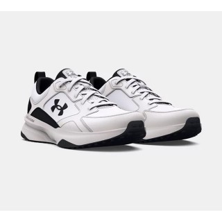 【UNDER ARMOUR】UA 男 Charged Edge 訓練鞋 白(3026727-100)