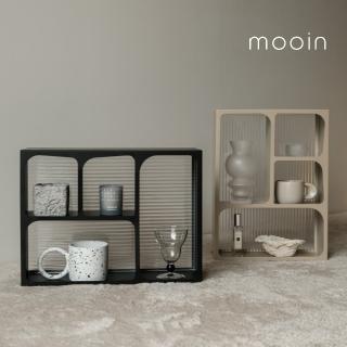 【mooin】收藏家桌上收納櫃 兩色可選(表達藝術讓物品收納也能多元美學)