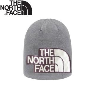 【The North Face】保暖毛帽《灰紫》5FW8/保暖帽/冬季帽/休閒帽/針織帽(悠遊山水)