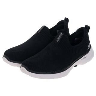 【SKECHERS】女鞋 健走系列 網路獨賣款GO WALK 6(124975WBBK)