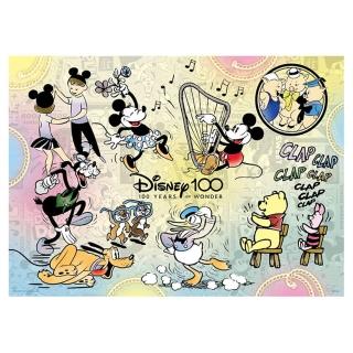 【HUNDRED PICTURES 百耘圖】Disney迪士尼百年慶典好友音樂會拼圖520片(迪士尼)