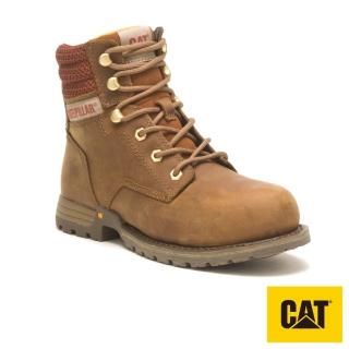 【CAT】PAISLEY 6 ST 防水鋼頭靴 率性棕 女款(CA91573)