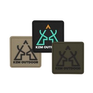 【KZM】KZM 徽章-LOGO(KZM/KAZMI/徽章/戶外用品/風格/野餐/camping)