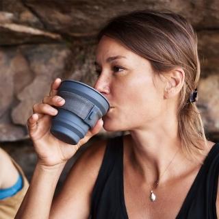 HUNU環保摺疊口袋杯(環保杯 收納 outdoor 登山 咖啡 隨行杯 露營)