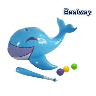 【酷博士】Bestway-互動動物戲水擊球器(鯨魚)