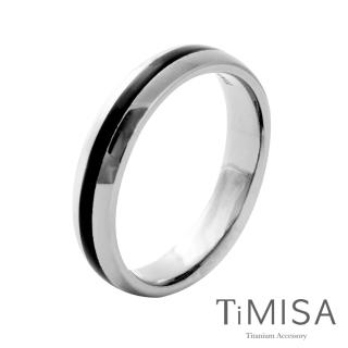 【TiMISA】真愛宣言-黑 純鈦戒指
