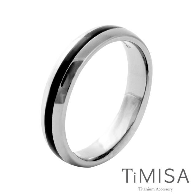 【TiMISA】真愛宣言-黑 純鈦戒指