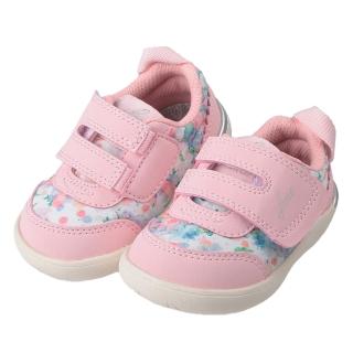 【布布童鞋】日本IFME渲染粉紅花色寶寶機能學步鞋(P3P501G)