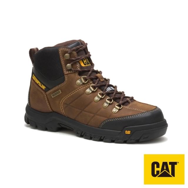 【CAT】THRESHOLD WP ST 防水美規鋼頭靴 率性棕 男鞋(CA90935)