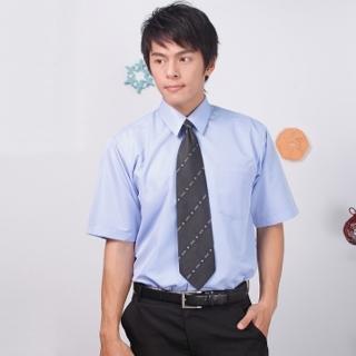 【JIA HUEI】短袖男仕吸濕排汗襯衫 藍色(台灣製造)