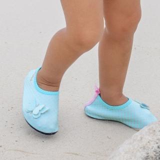 【Playshoes】抗UV水陸兩用沙灘懶人童鞋-蝴蝶(認證防曬UPF50+兒童戶外涼鞋雨鞋運動水鞋)