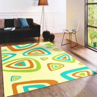 【范登伯格】比利時 奧瓦光澤絲質地毯-繽紛樂(100x140cm/共兩色)