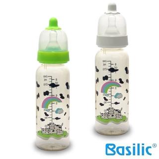 【貝喜力克】防脹氣PES直圓型奶瓶240ml(2入)