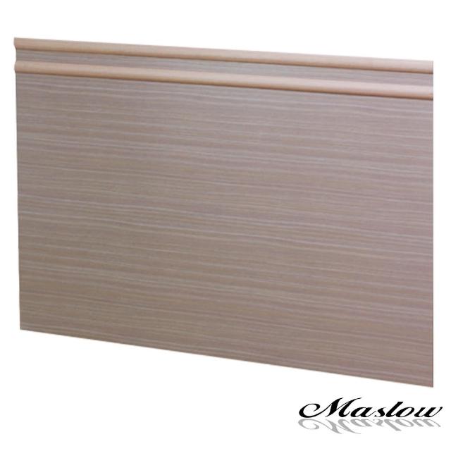 【Maslow】簡約白橡木心板加高型雙人加大6尺床頭片