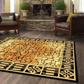 【范登伯格】比利時 薩斯大地系絲質地毯-霸紋(140x190cm)