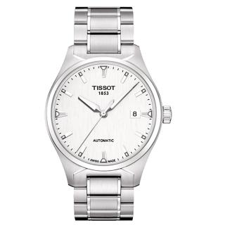 【TISSOT】T-Tempo 都會時尚機械錶-白(T0604071103100)
