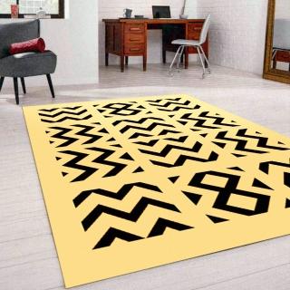 【范登伯格】比利時 薩斯大地系絲質地毯-雷紋(140x190cm)