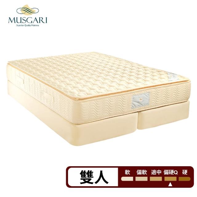 【MUSGARI瑪格麗】米西亞 乳膠獨立筒 彈簧床墊-雙人5尺(送保潔墊)
