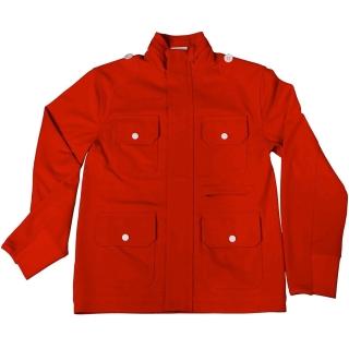 【摩達客】美國LA設計品牌Suvnir紅色立領外套