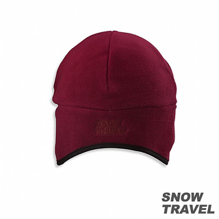 【SNOW TRAVEL】WINDBLOC防風保暖遮耳帽(酒紅色)