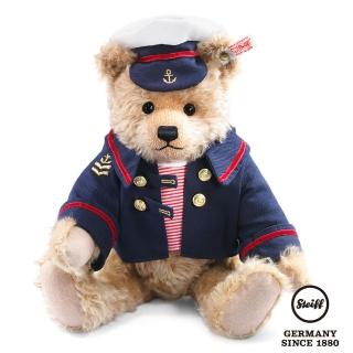【STEIFF德國金耳釦泰迪熊】Jack Teddy Bear 船長(限量版泰迪熊)