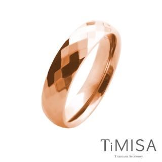 【TiMISA】格緻真愛-寬版 純鈦戒指(雙色可選)