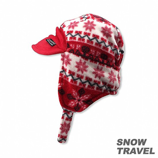 【SNOW TRAVEL】PORELLE防水透氣雙面帽(紅色)