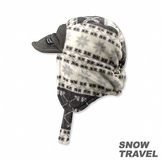 【SNOW TRAVEL】PORELLE防水透氣雙面帽(灰色)