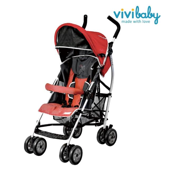 【VIVIBABY】福利品出清 可躺歐式傘車嬰兒手推車 嬰兒推車(簡易輕便攜背)
