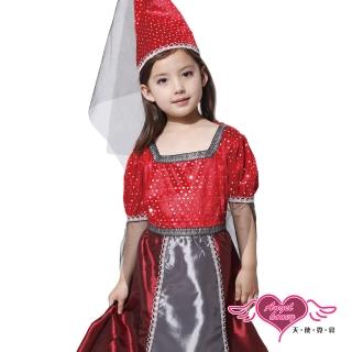 【Angel 天使霓裳】俏麗小公主 萬聖節童裝系列(紅)