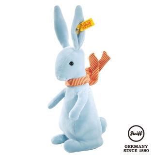 【STEIFF德國金耳釦泰迪熊】Crazy Rabbit 瘋狂兔(動物王國_黃標)