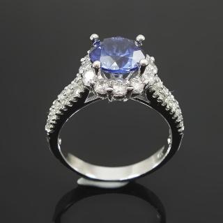 【Celosa珠寶】-閃耀藍寶戒指
