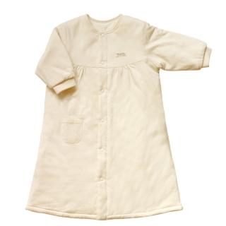 【azure canvas藍天畫布】有機棉嬰兒鋪棉長袍70cm(嬰兒外套)