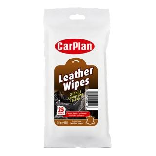 【CarPlan卡派爾】Leather Wipes皮革保養擦拭紙巾