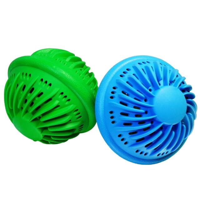 【台灣製造】強力渦輪環保洗衣球一組2入(健康洗衣球 免洗劑)