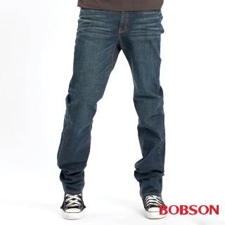 【BOBSON】男款伸縮直筒褲(7005-53)
