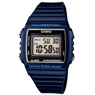 【CASIO 卡西歐】街頭潮流數位電子錶(W-215H-2A)